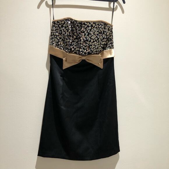 Jessica McClintock Gunne Sax Dress Small 3 Vintage Mini Dress Y2K Prom - Picture 1 of 10